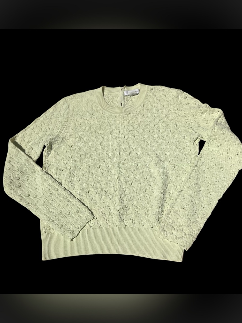 Club Monaco Light Green Summer Sweater